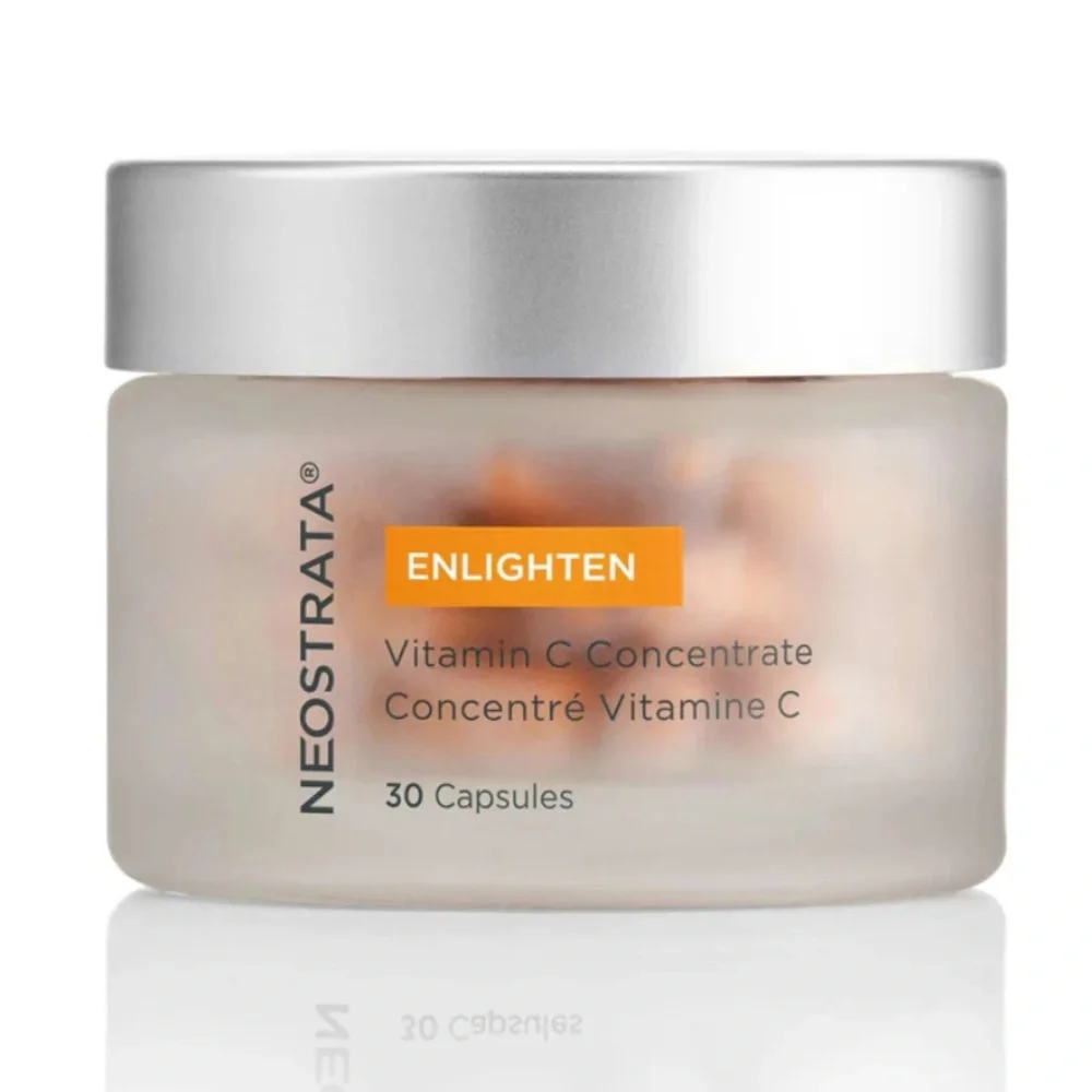Neostrata Enlighten Vitamin C Concentrate Radiance Capsules uneven tone + spots